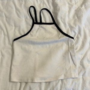 Zara strappy crop top in size S